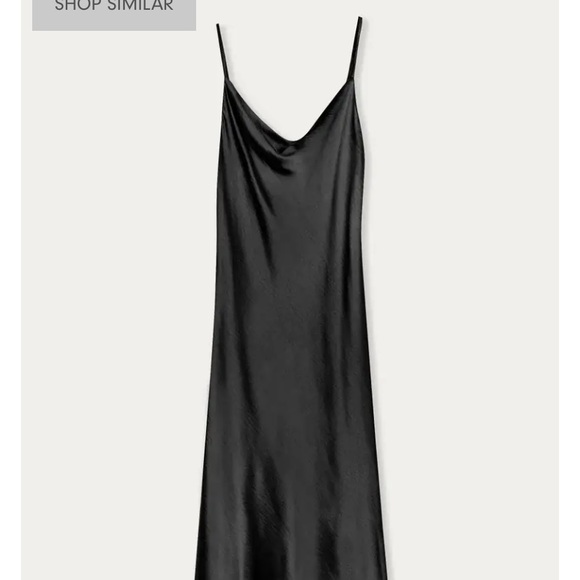 Oak and Fort Satin Slip Dress - Picture 2 of 4